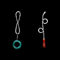 Doodles earrings by Rouaida.