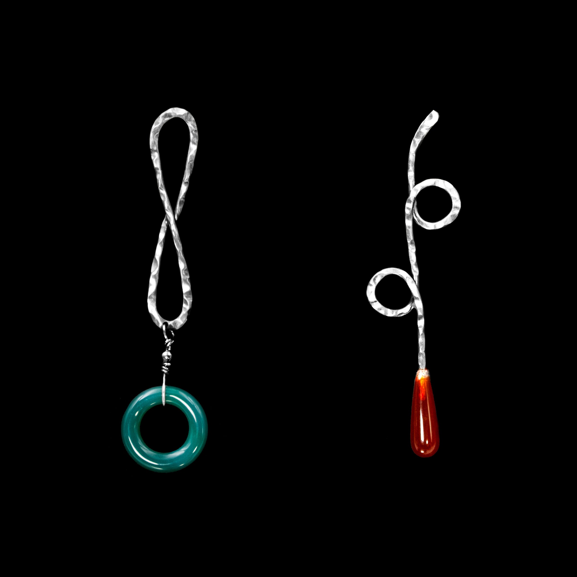 Doodles earrings by Rouaida.