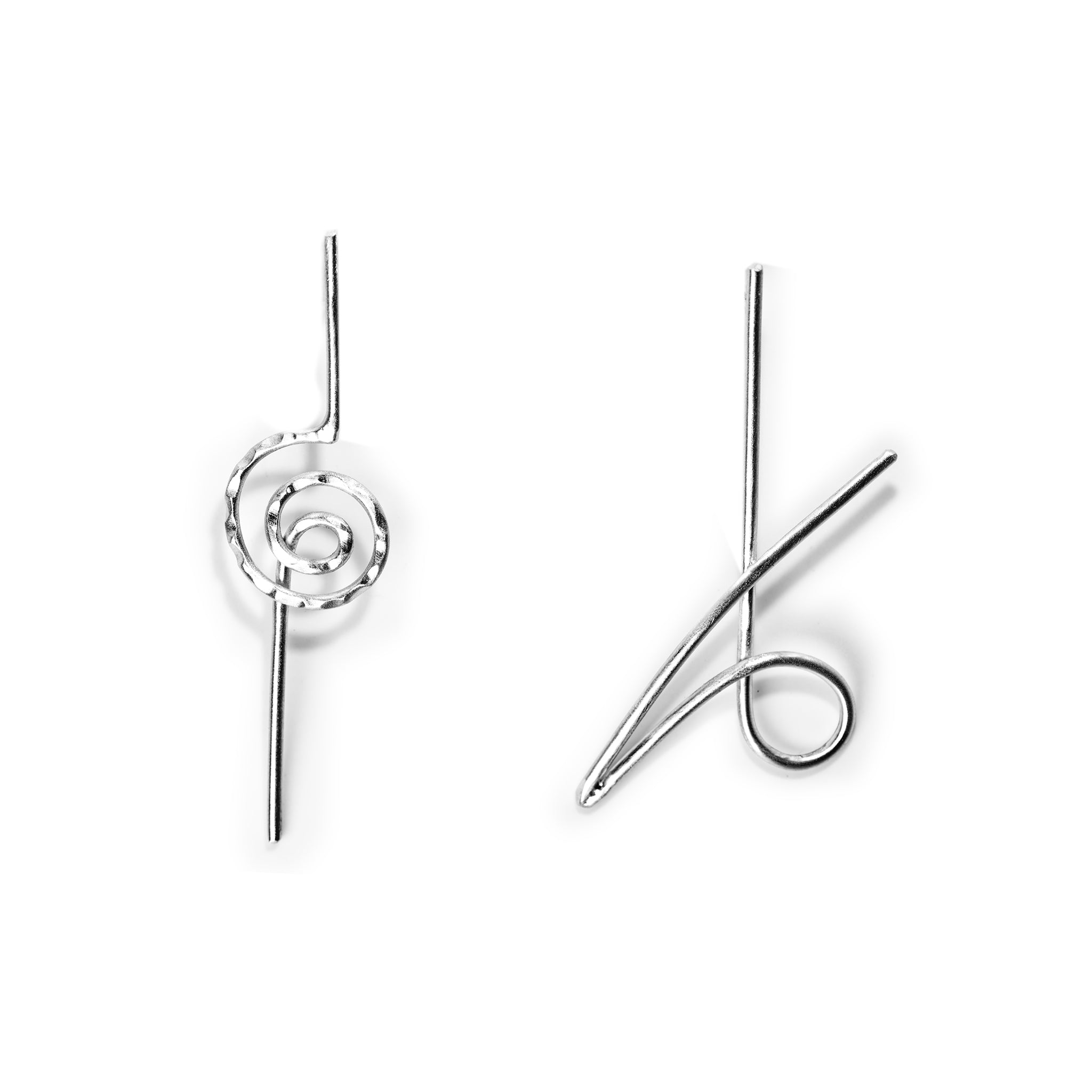 Scribbles earrings by Rouaida.