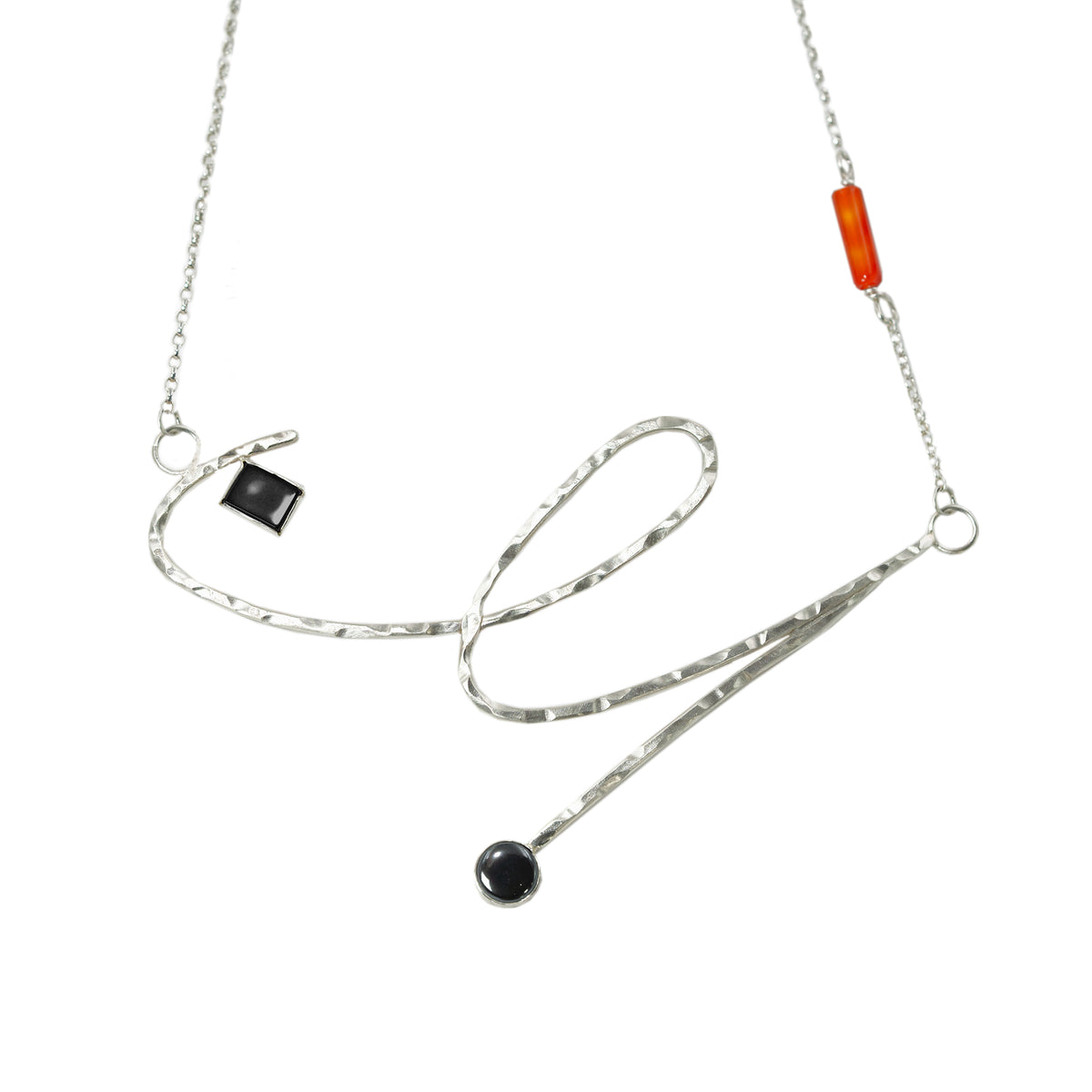 Scribbles necklace by Rouaida.