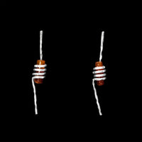 Spiral earrings by Rouaida.