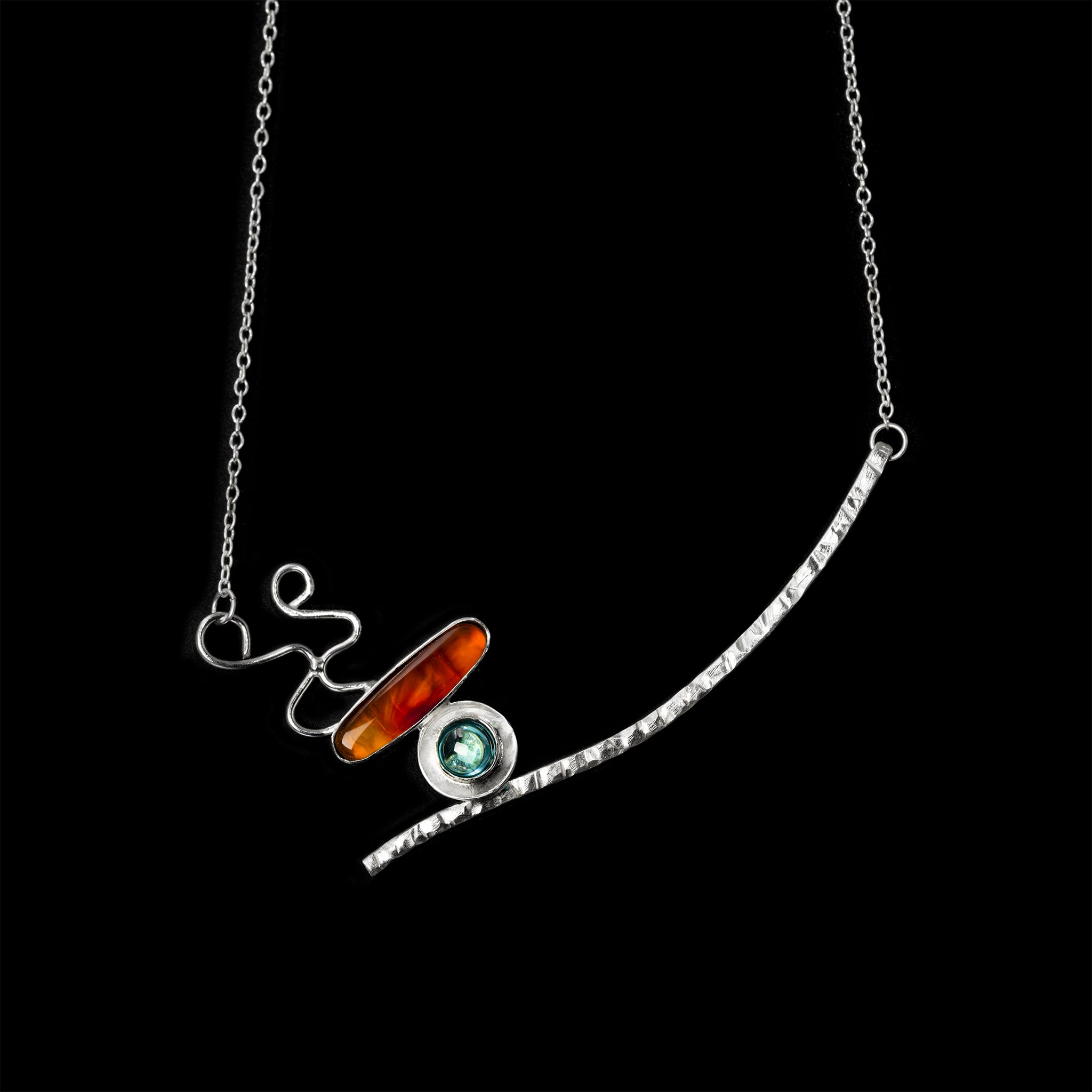 Whimsy necklace by Rouaida.