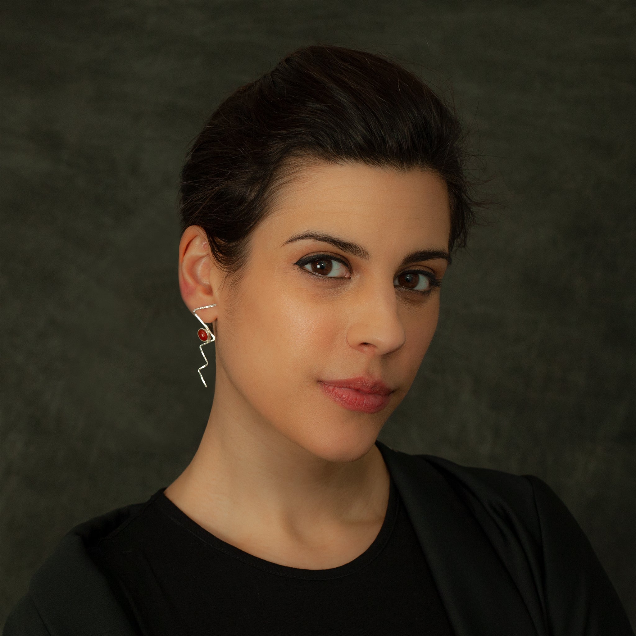 Adonis earrings by Rouaida.