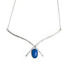 Dara necklace in sterling silver by Rouaida.