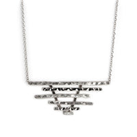 Epoch necklace in sterling silver by Rouaida.