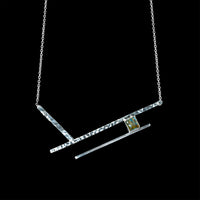 Switchback necklace by Rouaida.