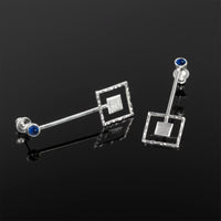 Centricity earrings by Rouaida.