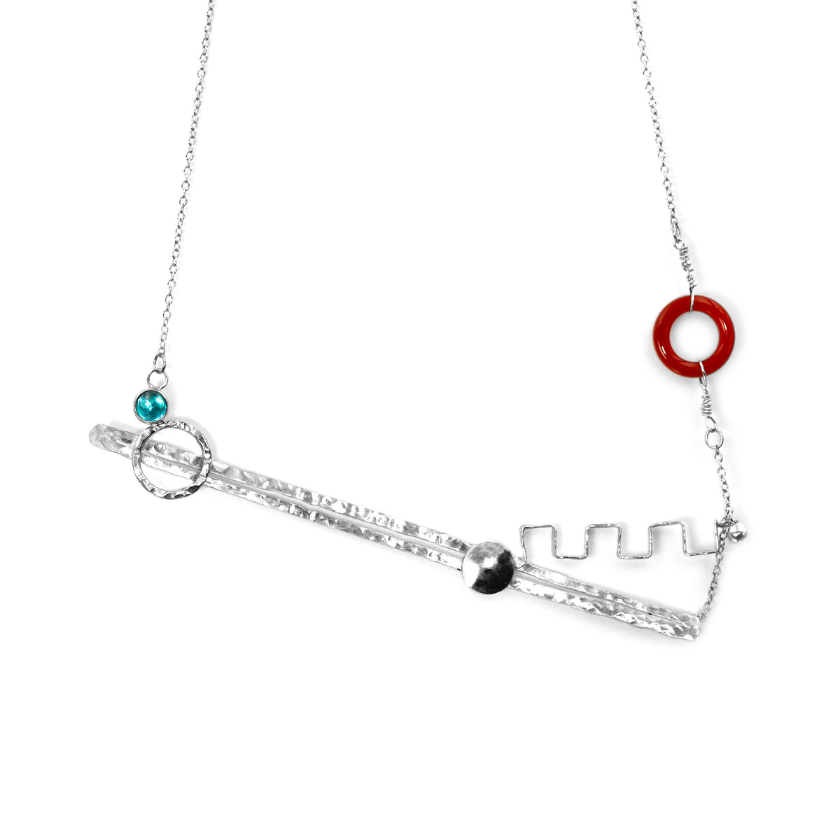 Diffraction necklace by Rouaida.