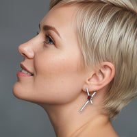 Dissonance earrings by Rouaida.