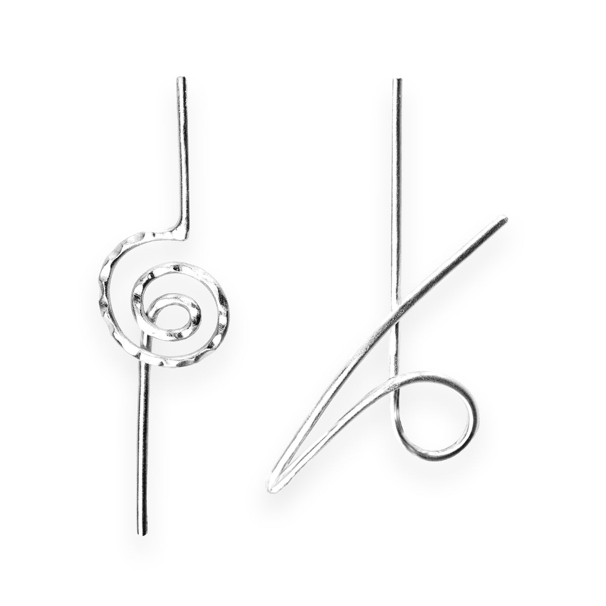 Scribbles earrings by Rouaida.