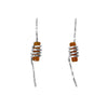 Spiral earrings by Rouaida.