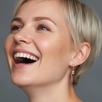 Spiral earrings by Rouaida.