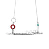 Wavefront necklace by Rouaida.
