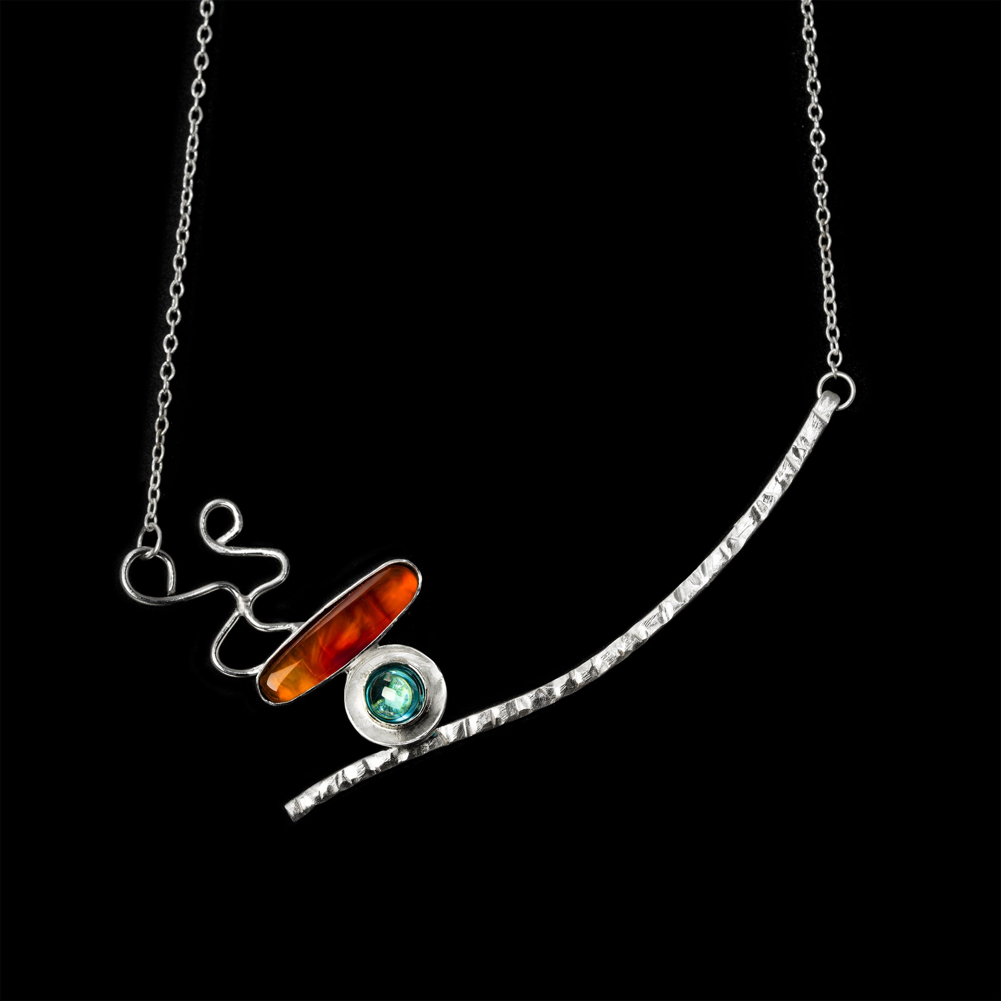 Whimsy necklace by Rouaida.