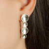 Sterling silver Cascade earrings by Rouaida.