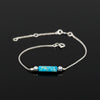 Sterling silver Sleepy Shores chain bracelet by Rouaida.